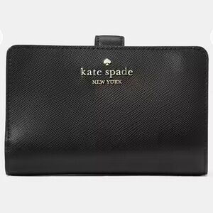 Kate Spade Madison Bi-Fold Black Wallet
